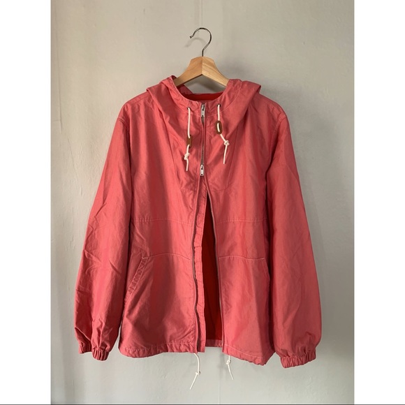 J Crew Garment Dyed Full Zip Anorak Size M - Picture 5 of 15